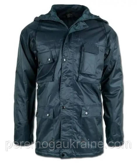 Парка куртка з капюшоном Mil-Tec Dubon Dark Navy Blue 10150003-S