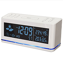 Метеостанція прогноз погоди годинник Technoline WS6850 White (WS6850) Електронна метеостанція побутова Німеччина, фото 4