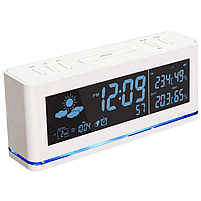 Метеостанція прогноз погоди годинник Technoline WS6850 White (WS6850) Електронна метеостанція побутова Німеччина, фото 5