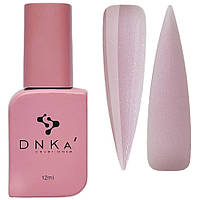 База цветная DNKa Cover №010 Wonderful Нежно-розовый с блестками опал, 12 мл