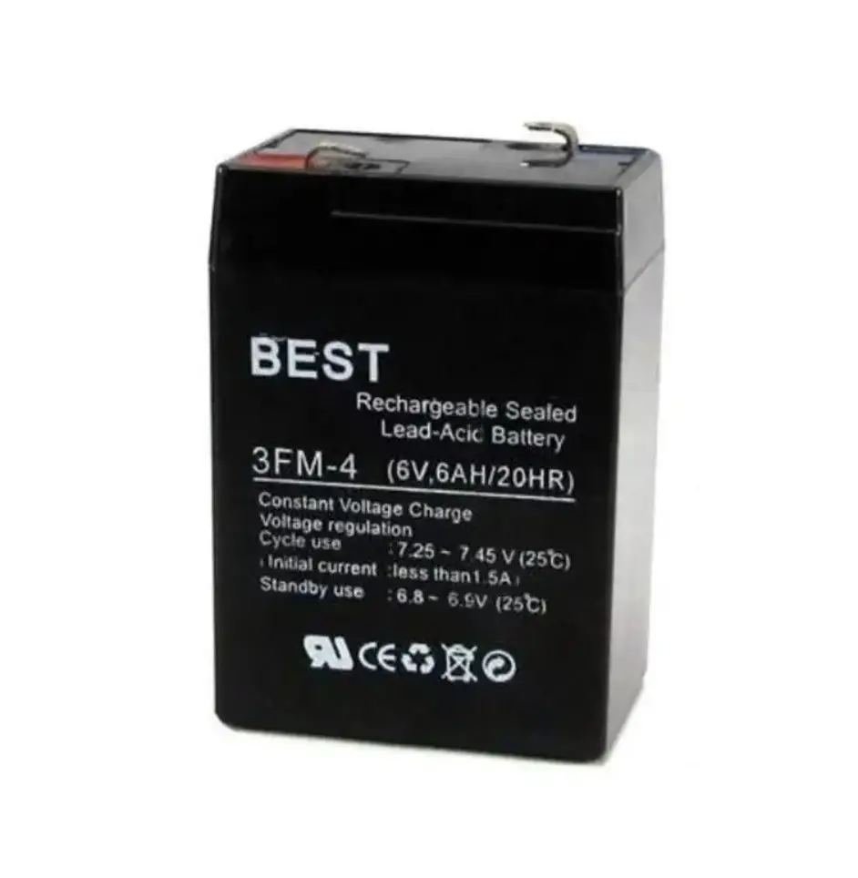 Акумулятор 6v 6ah 630 грам