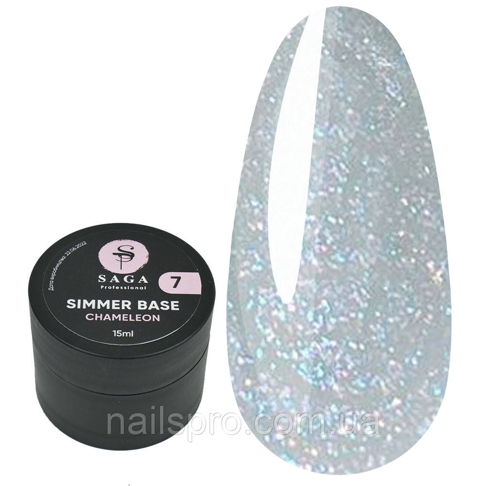 База SAGA Shimmer Chameleon №07, 15 мл