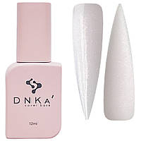 База цветная DNKa Cover №042 Sparkling Холодный, молочно-розовый с блестками опал, 12 мл