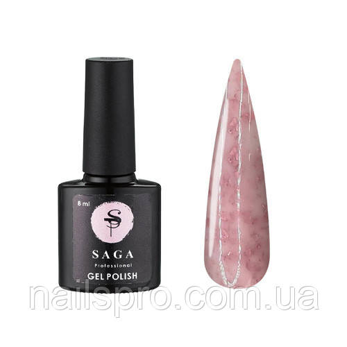 База камуфлююча SAGA Leaf Base №13 молочно-рожевий з рожевою поталлю, 8 мл