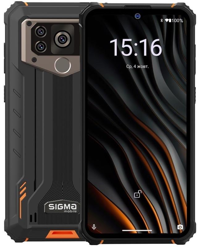 Смартфон Sigma X-treme PQ55 6/64Gb Black-Orange UA UCRF, фото 1