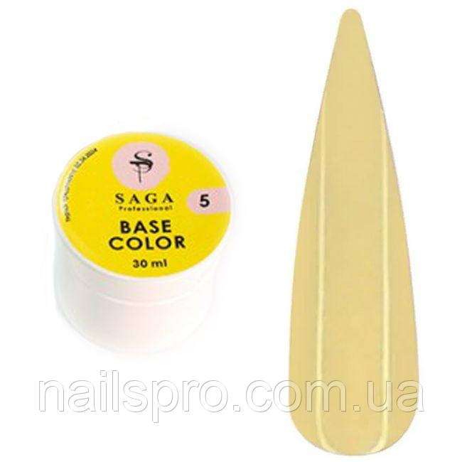 База камуфлююча SAGA Color Base №05 жовтий, 30 мл