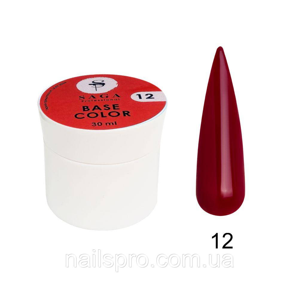 База камуфлююча SAGA Color Base №12 червоний, 30 мл