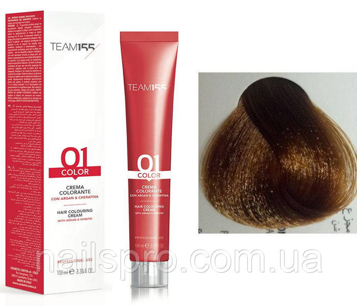 Крем-фарба для волосся TEAM155 Color Cream (7.3 Блонд золотистий), 100 мл