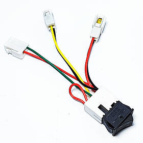 Перемикач напрямку руху дитячого електромобіля