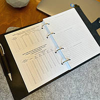 Планер в шкіряній обкладинці Professional Journals для електрика