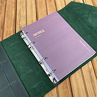 Планер в шкіряній обкладинці Professional Journals для логопеда