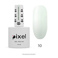 Гель-лак Pixel Milk Choice №010 (молочно ніжно-м'ятний), 8 мл