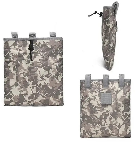 Тактична Сумка Підсумок для скидання магазинів Сірий піксель B213, фото 1