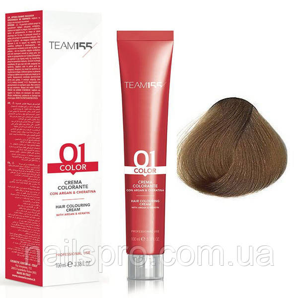 Крем-фарба для волосся TEAM155 Color Cream (90 Натуральний світлий блонд), 100 мл