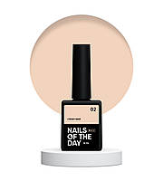 Nails of the Day Cream base 02 цветная база для чувствительных ногтей, 10 мл