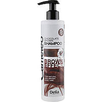Шампунь с эффектом углубления цвета для коричневых волос Delia Cameleo Brown Effect Shampoo, 250 мл