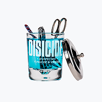 Манікюрна склянка для дезінфекції інструментів Disicide Small Glass Jar, 160 мл (D720019)