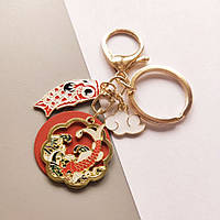 Металевий брелок Коїноборі (1шт.) Червоний