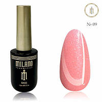 Жидкий полигель с шимером Milano Liquid Shimmer Poly Gel №09, 15 мл