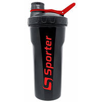 Шейкер Sporter KL-7014 700 ml (Черный с закруткой)