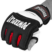 Рукавиці для MMA PowerPlay 3075 Чорні-Білі XL