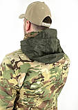 Осіння чоловіча куртка мультикам Softshell з флісовою підкладкою, куртка мультикам чоловіча, тепла чоловіча мультикам курточка, фото 4