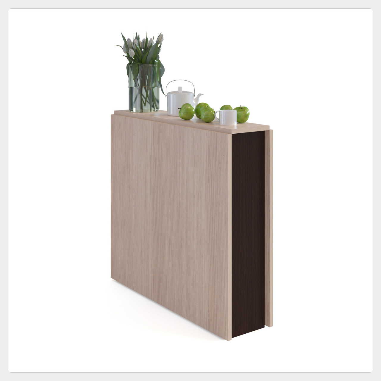 Стіл-книжка XBOOK-24 м.1 дерев'яний розкладний стіл-трансформер журнальний для вітальні або кухні