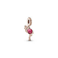 Серебряный Шарм Pandora Rose Фламинго 789431C01