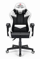 Компьютерное кресло Hell's Chair HC-1004 White-Black