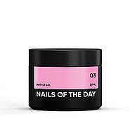 Nails of the Day Bottle Gel 03 – надміцний гель ніжно-рожевий , 30 мл