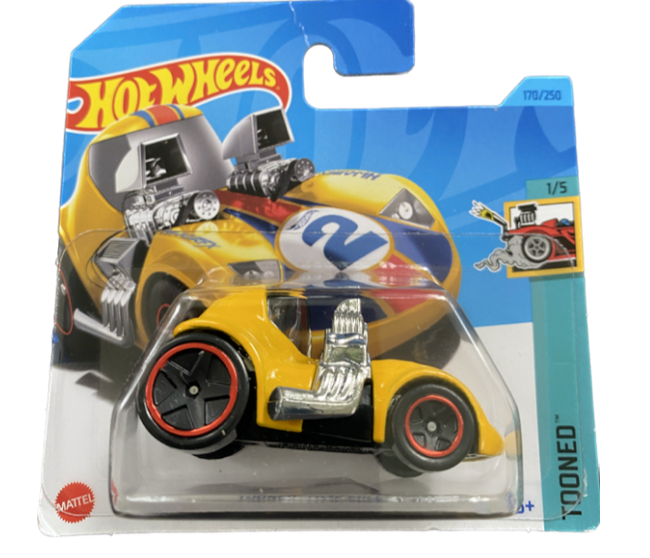 Машинка Хот Вілс 1:64 Tooned Twin Mill колекція Tooned Hot Wheels Mattel HKJ84
