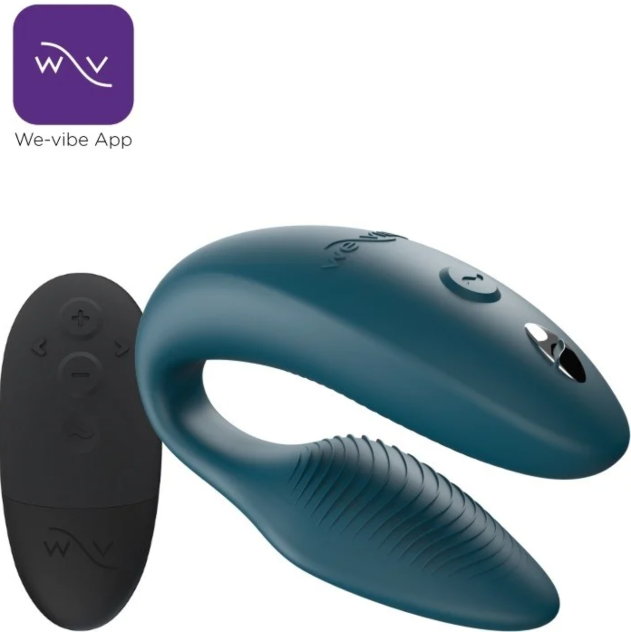 Смарт вібратор для пар з пультом дистанційного керування We-Vibe SYNC 2 Green Velvet