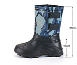 Черевики чоботи водонепроникні Зима Чорні SnowBoots2 - 42, фото 7