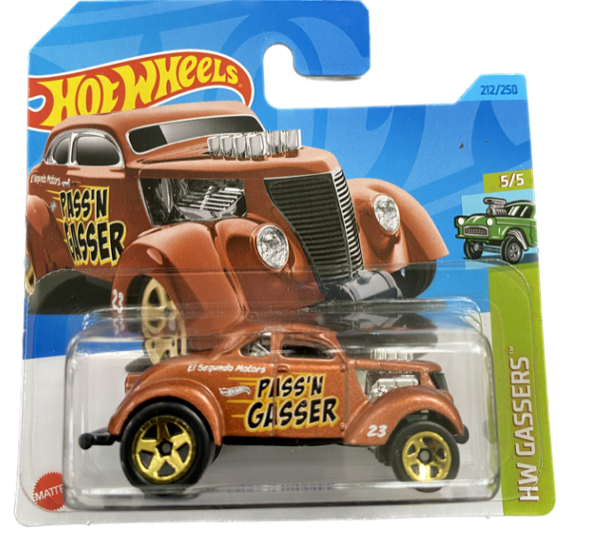 Машинка Хот Вілс 1:64 Pass`n Gasser колекція HW Gassers Hot Wheels Mattel HKH65, фото 1