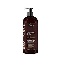 Увлажняющий и разглаживающий кондиционер Kezy INCREDIBLE OIL HYDRATING CONDITIONER, 1000 мл