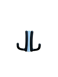 Гачок меблевий Barla Aski малий чорний/мат хром