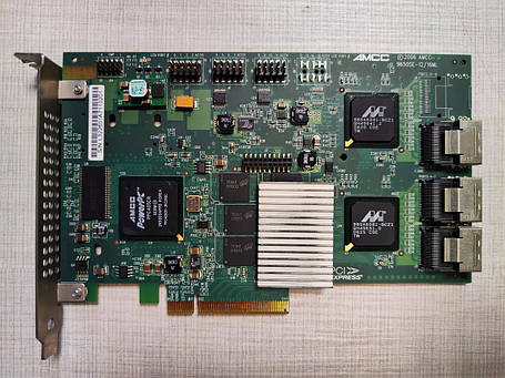 RAID-контроллер 3ware 9650se-12ml | PCI-E x8 1.5Gb/s | Б.У, фото 1