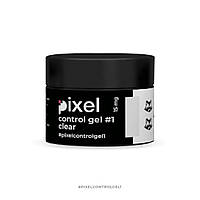 Гель для наращивания Pixel Control Gel Clear №01 (прозрачный), 15 мл