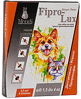 Капли ModeS Фипро-Люкс противопаразитарные для собак и котов 1.5 - 4 кг (4 шт х 0.5 мл)