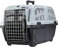 Переноска для собак, котов, животных до 8 кг 55*36*35 см MPS SKUDO 2 IATA GREY №2