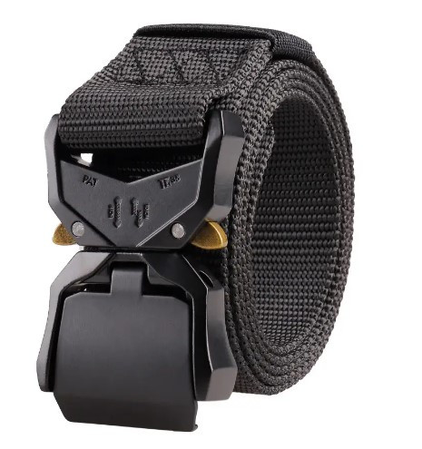 Ремінь швидкознімний з покращеною пряжкою "King Cobra" Чорний, фото 1