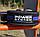 Пояс для пауерліфтингу Power System PS-3800  PowerLifting шкіряний Black/Blue Line XXL, фото 7