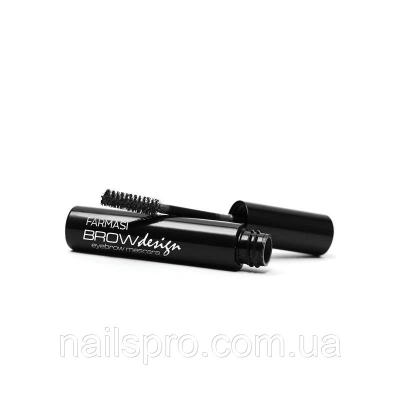 Туш для брів Farmasi Brow Design Темно-коричнева