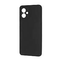 Силиконовый чехол Matte Slim Fit Camera Cover для Motorola G14 Black