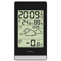 Метеостанція прогноз погоди годинник Technoline WS9132 Black (WS9132) Електронна метеостанція побутова Німеччина, фото 3