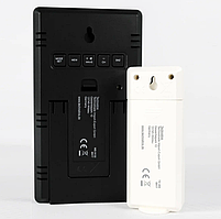 Метеостанція прогноз погоди годинник Technoline WS9132 Black (WS9132) Електронна метеостанція побутова Німеччина, фото 5