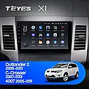 Штатна магнітола Teyes X1 Citroen C-Crosser (2005-2011), фото 4
