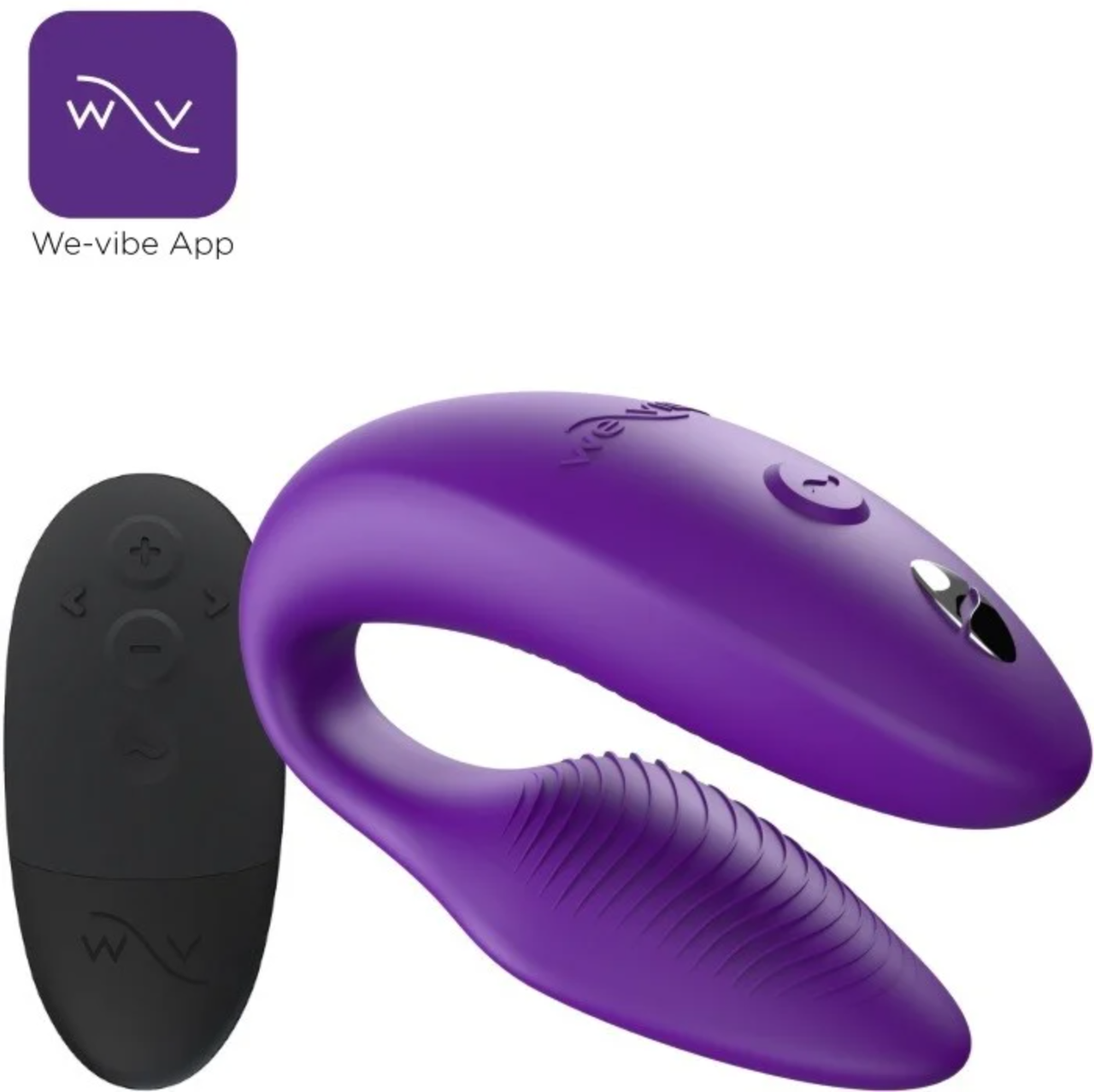 Смарт вібратор для пар з пультом дистанційного керування We-Vibe SYNC 2 Purple