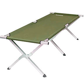 Розкладачка, похідне ліжко Malatec Military steel