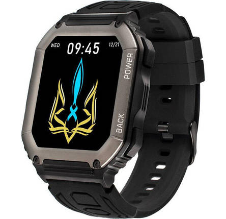 Smart Watch Gelius Pro Tactical Navy GP-SW007 IP68 black UA, фото 1
